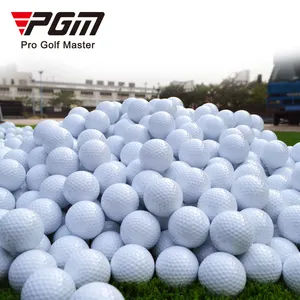 PGM custom print premium blank driving range palline da golf golf practice balls stampa palline da golf bianche personalizzate con logo