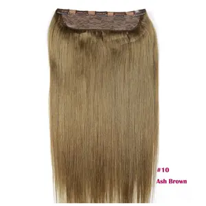 10 inch to 30 inch one piece clip in remy hair extensions full head, balayage clip in hair extensions 100% human hair european