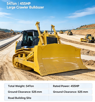 Bulldozer Shanbo SD46, 54 Toneladas, 462 HP, Máquina Excavadora de Alta Eficiencia para Minería, Ampliamente Utilizada en el Desarrollo de Minas