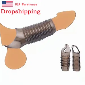 Wholesale Price Europe Penis Soft Sleeve Extension for Male Safe Condom Rubber Dick Enlargement Sex Toy for Man