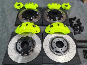 Kit de Frenos de Alto Rendimiento de 6 Pistones Forjados con Rotor Perforado y Ranurado de 355 mm para VW <span class=keywords><strong>Golf</strong></span> MK4 MK5 MK6 MK7 MK8 GTI <span class=keywords><strong>R</strong></span> Polo Passat CC Racing Tuning - Product Image 3