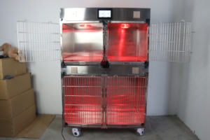 กรงออกซิเจนทางสัตวแพทย์สำหรับสุนัขและแมวอุปกรณ์ในโรงพยาบาลสำหรับสุนัขและแมว - Product Image 2