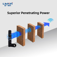 Mini antenne Wifi 2.4G personnalisée avec conception de pliage cellulaire d'impédance de 50 ohms avec rotation libre pour connecteur SMA BT 2.4 Ghz