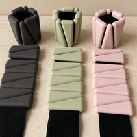 Bracelets lestés professionnels en silicone souple pour femmes, pour le yoga, la gym et l'entraînement, personnalisables OEM