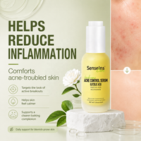 Sérum Réparateur Anti-Acné OEM avec Acide Glycolique, Acide Salicylique, Nicotinamide – Améliore les Points Noirs, Réduit l'Acné – Sérum Contrôle de l'Acné Marque Privée