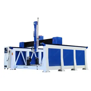 Large Format 3D CNC Polyurethane Foam Blocks Carving Machine Price for Car Plane Ship Mold