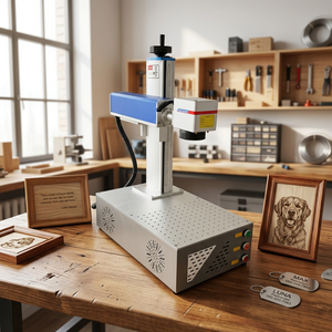 Máquina de Grabado Láser de Metal de Alta Calidad para Fabricación de Joyería, Placas de Identificación, Etiquetas para Orejas, Sellos, Tiras Metálicas, 30W 50W - Product Image 4