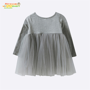 <span class=keywords><strong>Abiti</strong></span> Corti per Bambine 2024, Design a T-Shirt in Tinta Unita, Vestiti da Principessa per Bambine - Product Image 5