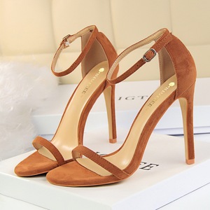Women's Wedding <b>Closed</b> <b>Toe</b> High <b>Heel</b> Pump Shoes Summer Outdoor Rubber Outsole Anti-Slippery - Product Image 4