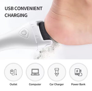 Cuidado profesional <span class=keywords><strong>de</strong></span> los pies, eliminación <span class=keywords><strong>de</strong></span> callos <span class=keywords><strong>de</strong></span> piel muerta, herramientas exfoliantes, removedor eléctrico <span class=keywords><strong>de</strong></span> callos <span class=keywords><strong>de</strong></span> pies, amoladoras electrónicas para pies - Product Image 4