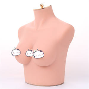 หุ่นจำลองท่อนบนสตรีทำจากซิลิโคนเสมือนจริงสำหรับวิทยาศาสตร์การแพทย์ แบบครึ่งตัวสำหรับใส่เสื้อชั้นใน ขนาด 75B/C - Product Image 6