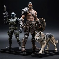 Figurines de collection professionnelles exclusives en PVC imprimées en 3D, écologiques, sur le thème de l'anime, avec détails réalistes pour collectionneurs haut de gamme, unisexe