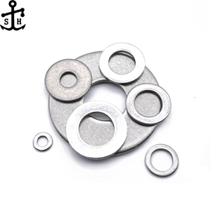 Arruela plana DIN125A DIN440 DIN9021 galvanizada SS 304 316 de alta precisão personalizada de fábrica A2 A4 Arruelas planas lisas de aço inoxidável - Product Image 2