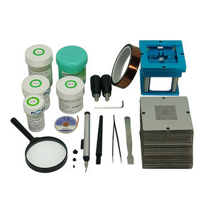 Полный комплект трафаретов LY 184 шт. 90 мм BGA для ноутбука + настольного компьютера + ОЗУ + XBOX/PS3/WII GPU ЦП комплект для реболлинга BGA - Product Image 5