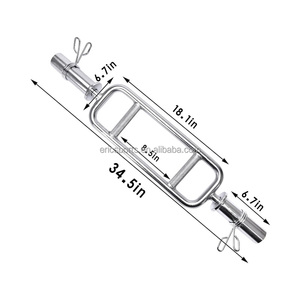 บาร์ยกน้ำหนักแบบ Hex <span class=keywords><strong>Bar</strong></span> ของ Eric Hex Barbell Trap <span class=keywords><strong>Bar</strong></span> Shrug <span class=keywords><strong>Bar</strong></span> - Product Image 2