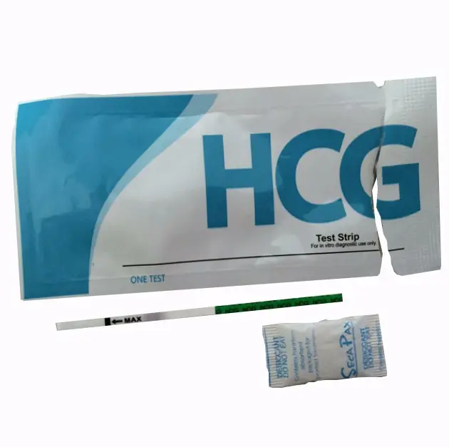 Hot Selling urine test HCG Women Early Pregnancy Test Strip For Home Medical Self-test