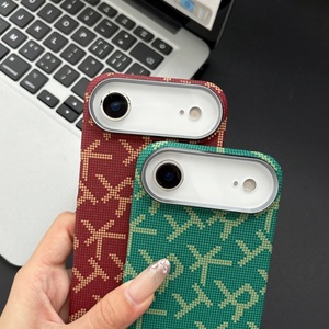 Funda Magnética Delgada de Lujo con Textura de Fibra de Carbono para iPhone 17 15 16 Pro Max 17 Air, Carcasa Rígida Antigolpes - Product Image 3
