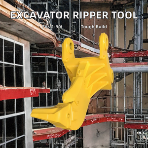 <span class=keywords><strong>Ripper</strong></span> a Singolo Dente per Escavatore PC200, Martello Demolitore per Roccia Resistente, Attacco Diretto a Perno per Terreni Duri - Product Image 2
