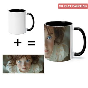 Impression personnalisée sur tasse à <span class=keywords><strong>café</strong></span> en céramique blanche de 11 oz - Product Image 1