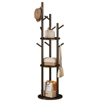 Porte-manteau sur pied moderne en fil métallique pour la maison et les salles de bain d'hôtel, idéal pour accrocher les vêtements comme un arbre