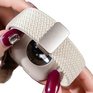 Correa Magnética Universal de Nailon Trenzado |   Compatible con Apple <span class=keywords><strong>Watch</strong></span>, <span class=keywords><strong>Huawei</strong></span> <span class=keywords><strong>GT</strong></span>, Samsung |   Correa de reloj de 18/20/22 mm - Product Image 5