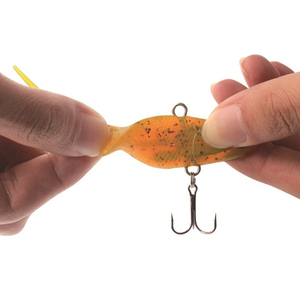 2 pièces/lot <span class=keywords><strong>Leurre</strong></span> de pêche souple <span class=keywords><strong>en</strong></span> TPR 20g 36g VIB Appât Isca Leurres souples Pesca Appât <span class=keywords><strong>en</strong></span> silicone Pêche d'<span class=keywords><strong>hiver</strong></span> - Product Image 2