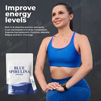 Aeglewell OEM Pigment Alimentaire Phycocyanine Certifiée Halal/Kosher Poudre de Spiruline Bleue pour Adultes