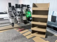 Machine de découpe numérique CNC pour boîtes en carton, pour prototypes et production d'emballages