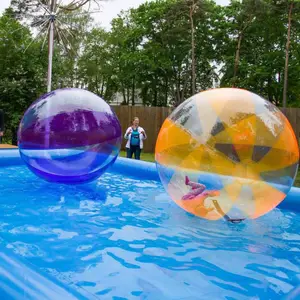 Multi Color PVC aufblasbarer Zorb Ball für Kinder Erwachsene Custom ized Infla table Water Ball Walking Ball