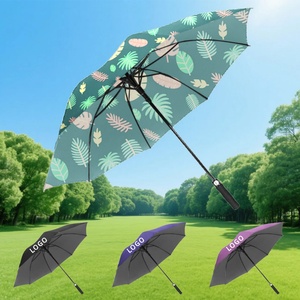 Full Coverage Fiberglass Canopy Auto Open Strong Construction Lasting Quality Executive Golf Umbrella Stylish Look for Business - Product Image 6