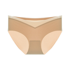 Culottes de <span class=keywords><strong>maternité</strong></span> YIYI pour femmes, taille basse, respirantes, sans coutures, extensibles, effet push-up, avec entrejambe en soie de mûrier antibactérienne - Product Image 6