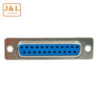 Connecteur mâle D-SUB personnalisé de haute qualité DB 23 Type de soudure D-sub connecteur mâle et femelle 23 broches
