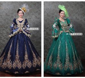 QQWZ461 ecotarty哥特式洛可可晚礼服重演维多利亚礼服舞会礼服 & 帽子剧院女装 - Product Image 4