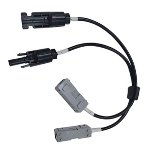 Masculino para Feminino Painel Solar Cabo Adaptador para <span class=keywords><strong>2</strong></span> S16 Terminal Block Wire Harness Painel Solar de Carregamento Cablagem S16 Terminal - Product Image 3