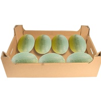 Op Maat Gemaakte Supermarkt Uv Golfkarton Fruitbak Scheepsvorm Ontwerp Voor Voedselverpakkingen Groothandel Fruitwinkel Verpakkingsdoos