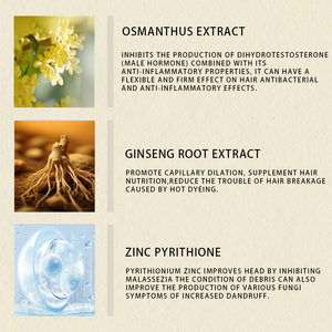 <span class=keywords><strong>Shampoo</strong></span> profumato YunHua Osmanthus, combinato con vari estratti vegetali per rimuovere la forfora e riparare le ciocche di capelli - Product Image 3