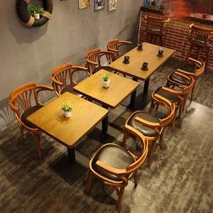 Custom Commercial Good Quality Restaurant Furniture Dining Set Chair and <strong>Table</strong> - Product Image 1