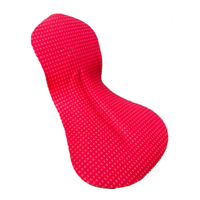 Short de cyclisme en tissu Jacquard innovant Coussinets ultra évolutifs haute densité Trous laser respirants Accessoire grande taille