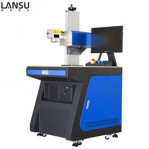 3w 5w 10w Desktop Fiber UV Laser Marking Machine Laser Engraver Low Price for Metal Gold <b>Plastic</b> Acrylic - Product Image 3