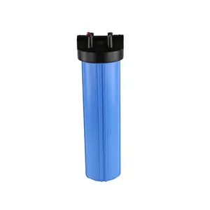 Factory Wholesales 5 10 20" Blue water filter housing for water filter system