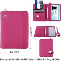 Pochette d'affaires personnalisée en PU, porte-cartes d'identité, de crédit et de passeport, étui portefeuille à fermeture élastique, imprimé sérigraphié 5