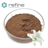 Poudre d'extrait de lys de haute qualité 10:1, poudre d'extrait naturel de bulbe de lys pour cosmétiques et soins personnels