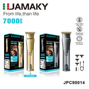 Cortadora de pelo JAMAKY 7000Rpm con carga USB, cuerpo metálico, longitudes ajustables para hombres - Product Image 2