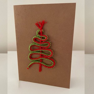 Kits de Matériel DIY pour Cartes de Vœux au Crochet avec Lumières Électriques - Style Rose, Cartes de Fêtes Multi-Occasions pour Ventes Transfrontalières - Product Image 6