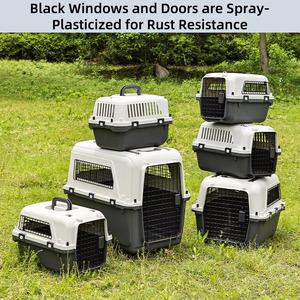 USMILEPET yüksek kalite Pet köpek araba seyahat kafes havayolu kutusu kasalar köpekler kediler için Pet taşıma taşıyıcı toptan seyahat ürünleri - Product Image 2