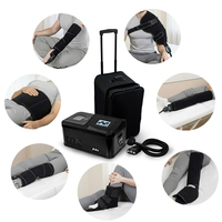Nouvel équipement professionnel de cryothérapie, machine de compression froide sans glace, système de thérapie chaude et cryothérapie avec écran LCD pour soulager les douleurs aux jambes