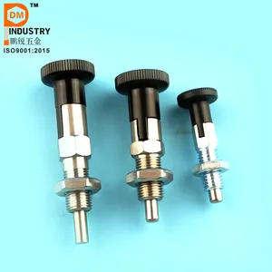 M6 M8 M10 M12 M16 M20 Stainless Steel Self Locking Index Plunger Pin With Self Locking Function For Dividing Head