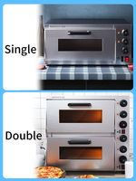 Four électrique domestique commercial mini four multifonctionnel entièrement automatique petit four à vapeur de gâteau de cuisson