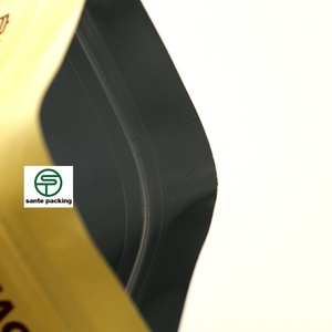 Bolsa de Fondo Plano con Cierre, Diseño Personalizado, MOQ Bajo, VMPET, para Envasado de Café, Alimentos, Leche y Gelatina, Impresión Digital - Product Image 3