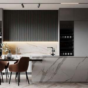 Fregadero SANTOPOVA, Diseño de Muebles de Cocina Modernos Prefabricados Industriales Clásicos de China - Product Image 6